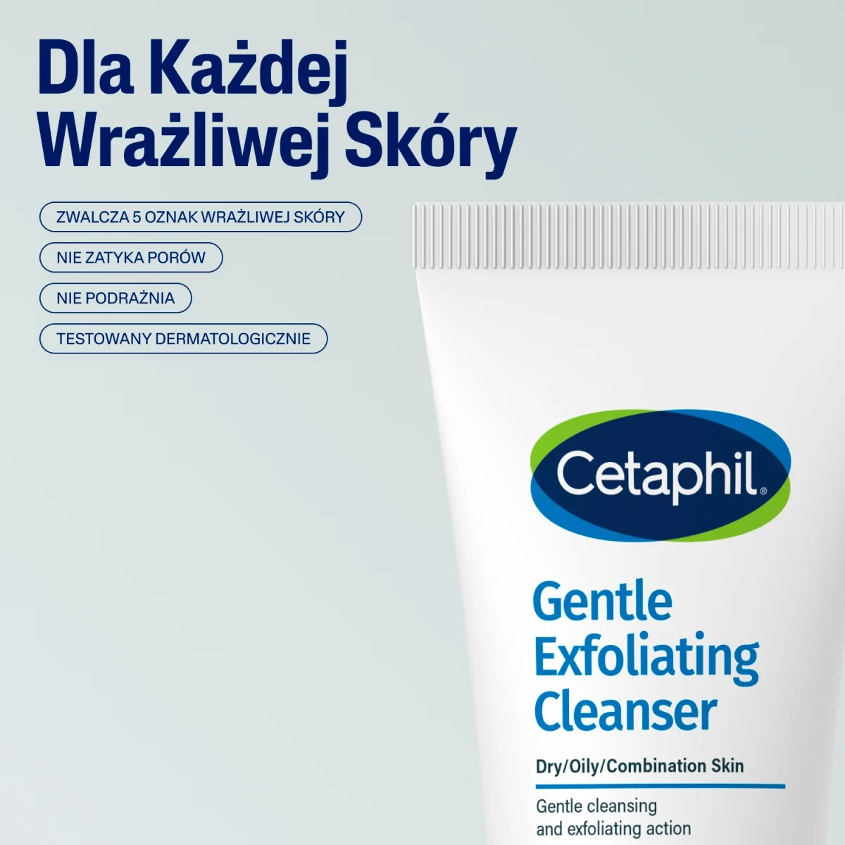 Cetaphil Delikatny żel oczyszczający z peelingiem, 178 ml