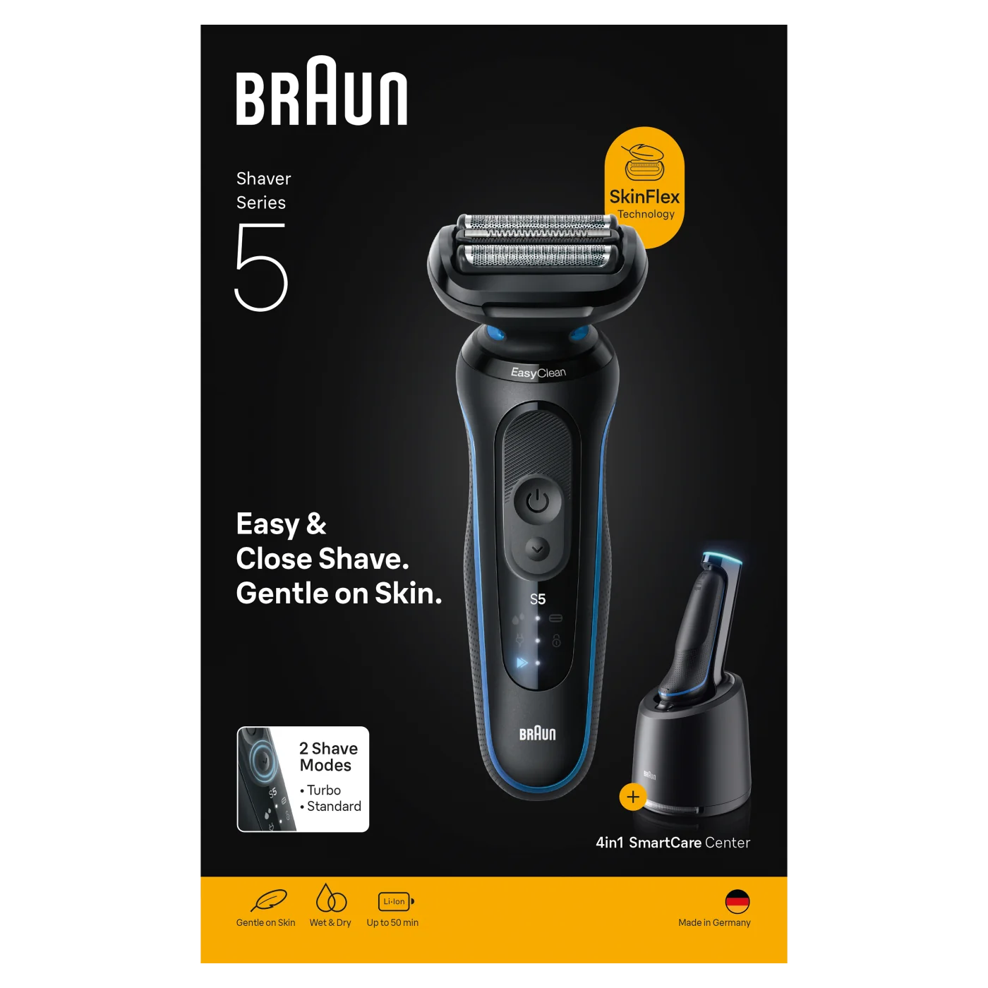 Braun Shaver Series 5 52-B7000CC golarka elektryczna, 1 sztuka