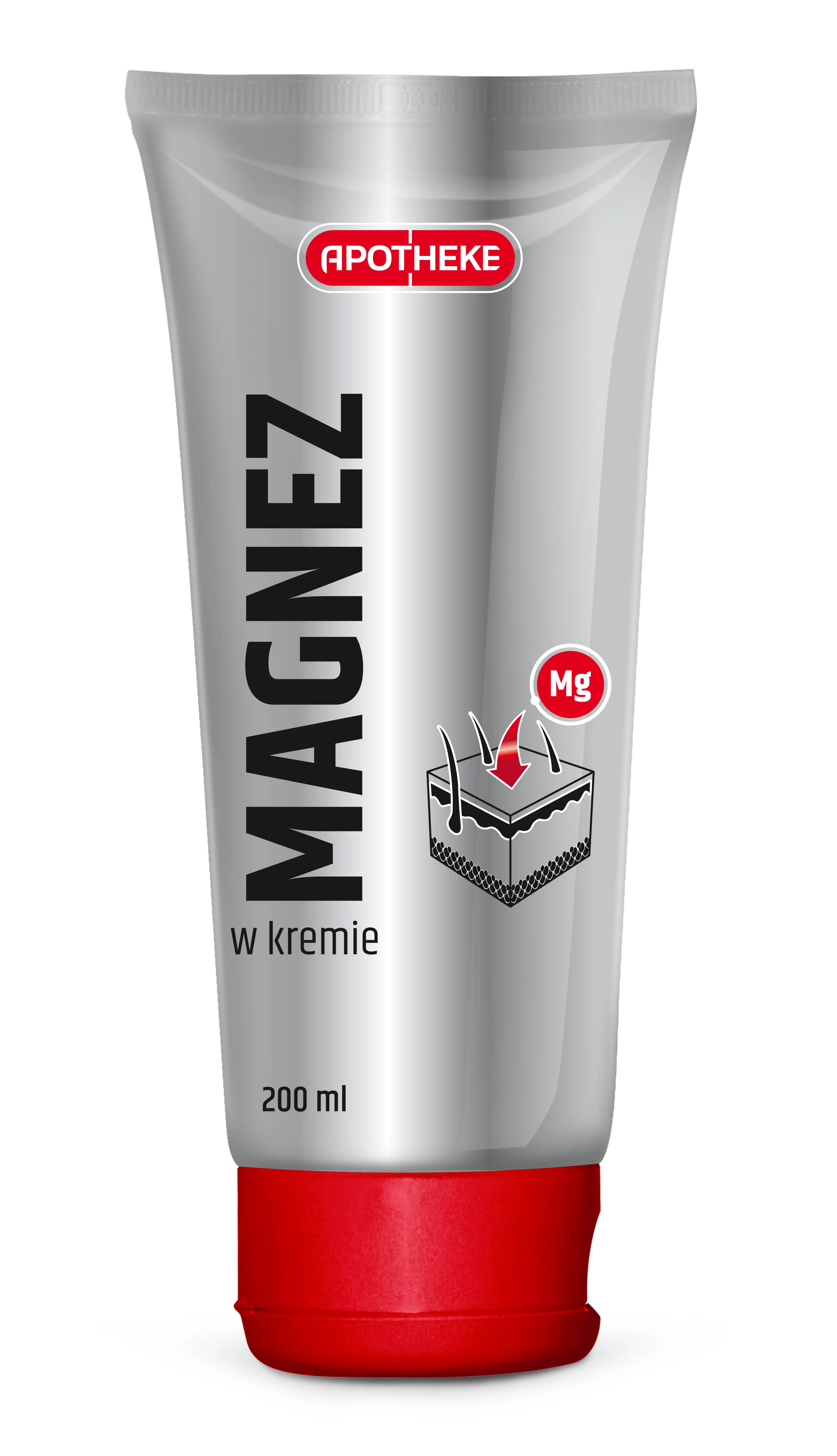 Apotheke magnez w kremie, 200 ml