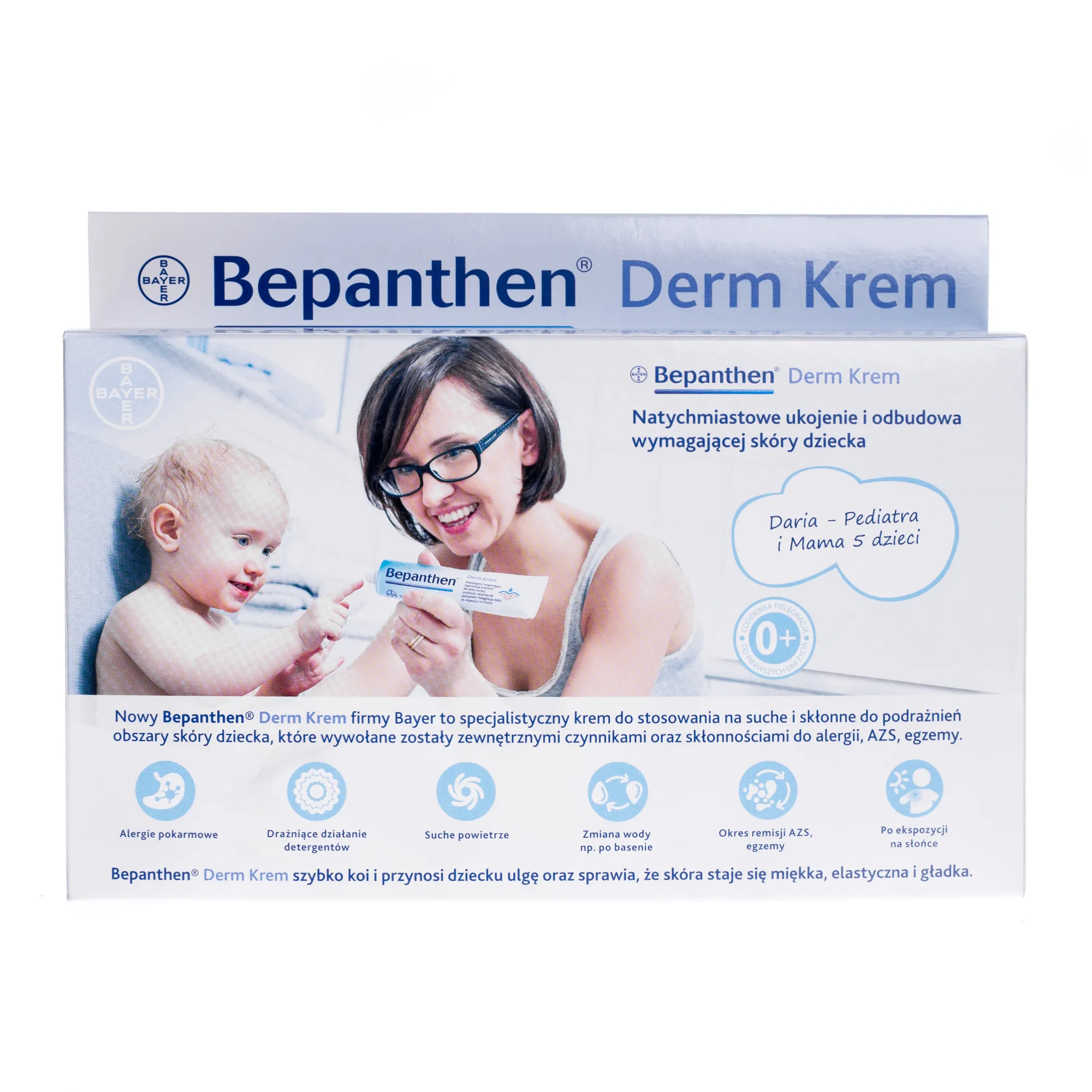 Bepanthen Derm Krem, zestaw promocyjny, 100 g + 30 g gratis 