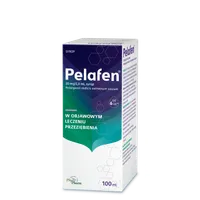 Pelafen, 0,02 g/2,5ml, 100 ml syropu