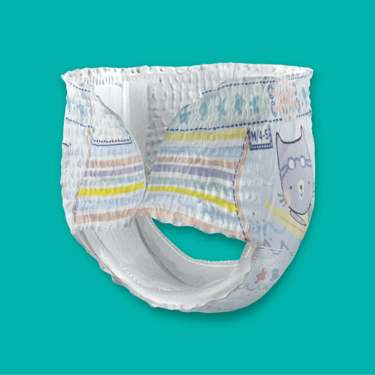 Pampers Splashers pieluchomajtki do pływania, rozmiar 4-5, 9-15 kg, 11 sztuk