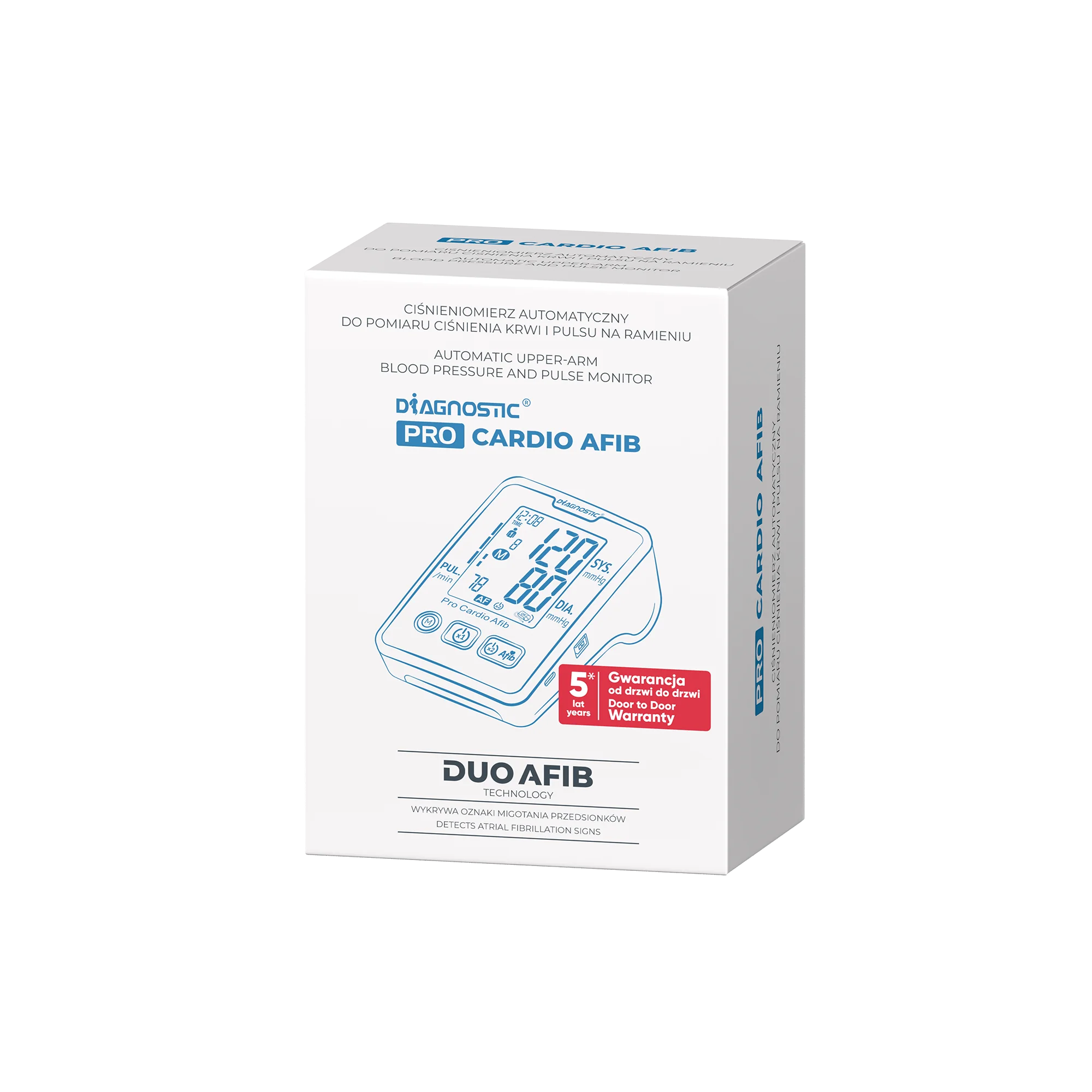 Diagnostic® Pro Cardio Afib ciśnieniomierz automatyczny naramienny, 1 sztuka