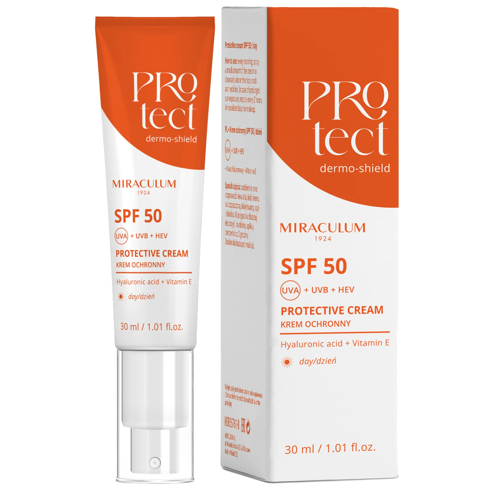 Miraculum Protect Dermo-Shield krem ochronny SPF 50, 50 ml