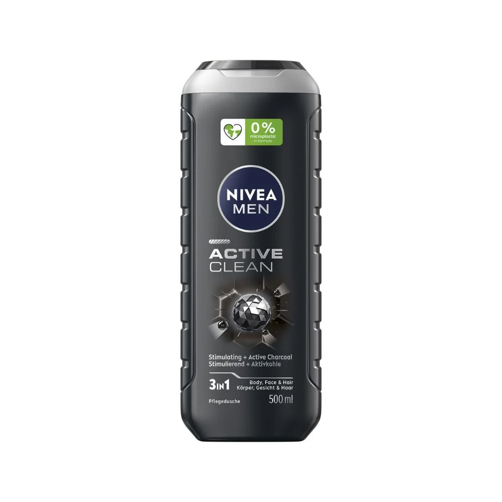Nivea Men Active Clean żel pod prysznic, 500 ml