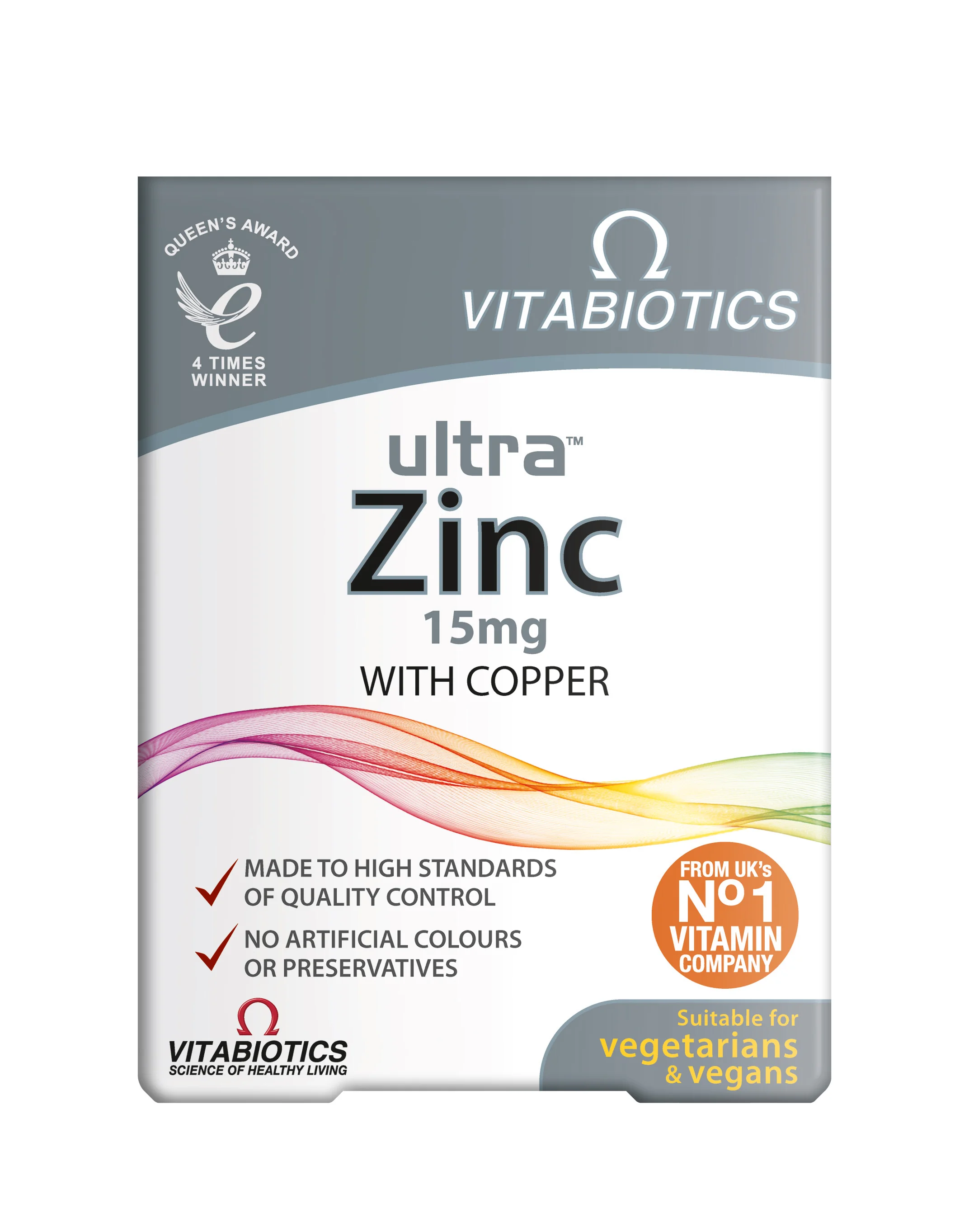 Vitabiotics Ultra Zinc 60 tabletek