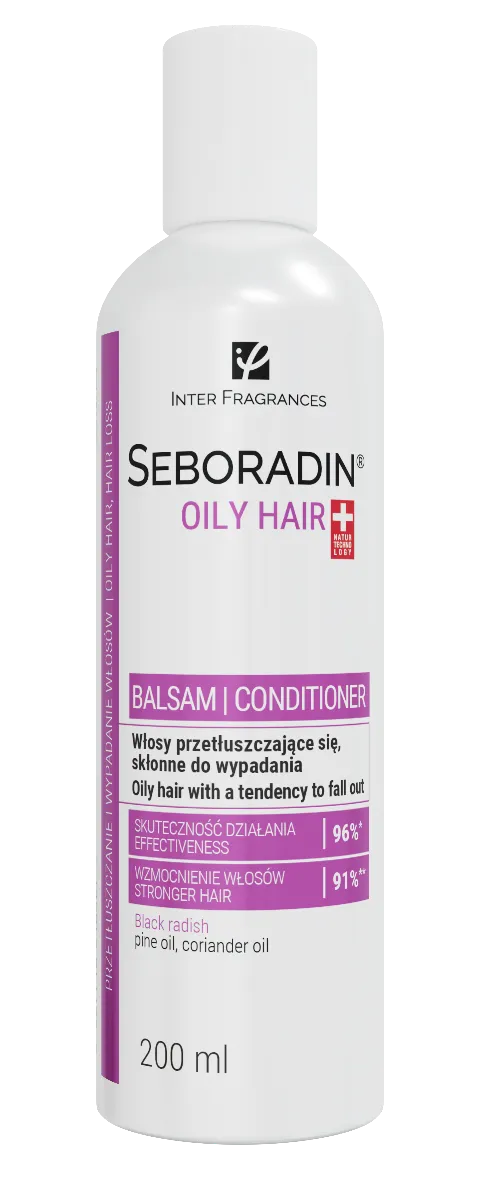 Seboradin Niger – Oily Hair balsam do włosów przetłuszczających się, 200 ml