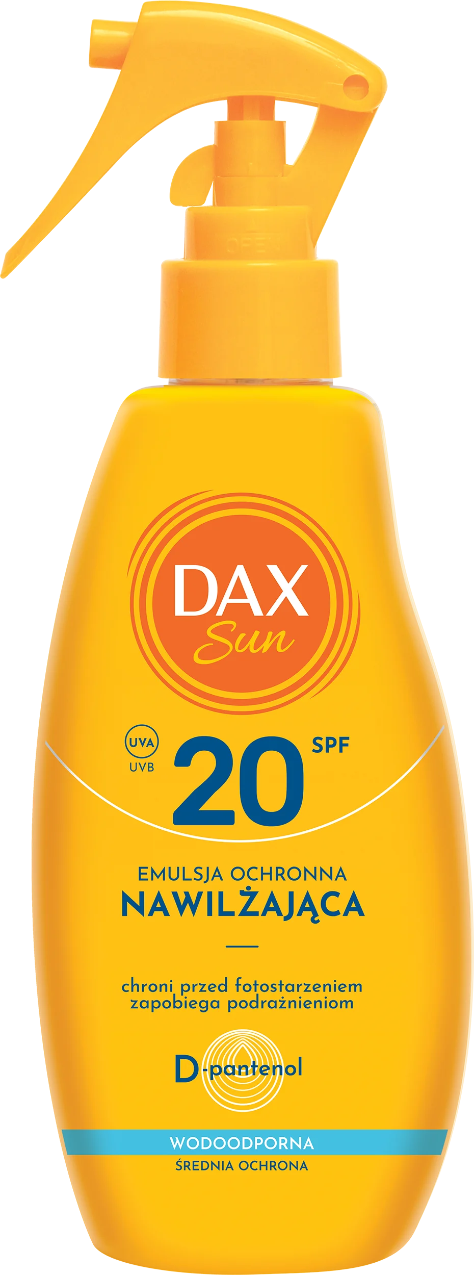 Dax Sun nawilżająca emulsja ochronna SPF 20, 200 ml