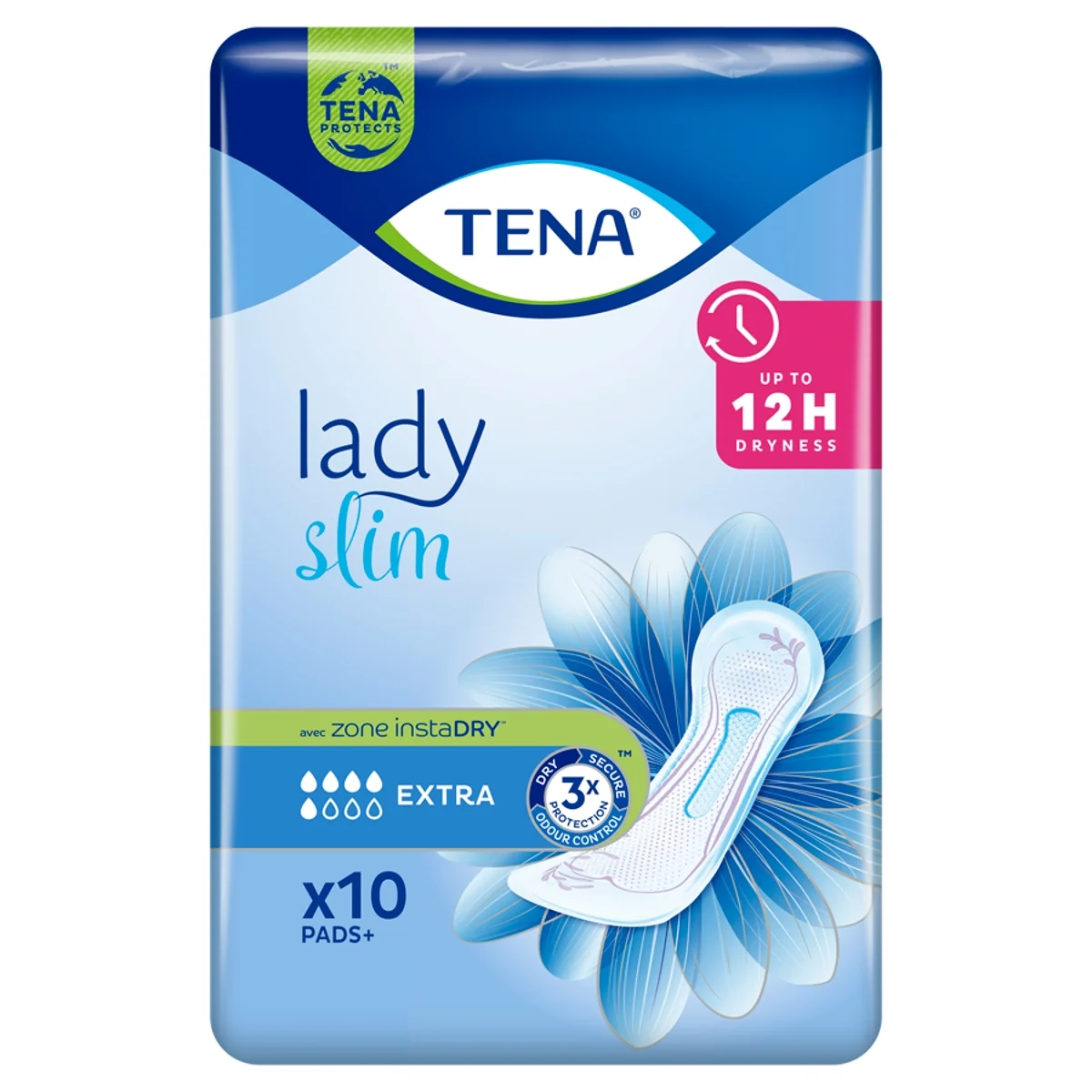 TENA Lady Slim wkładki chłonne Extra, 10 sztuk
