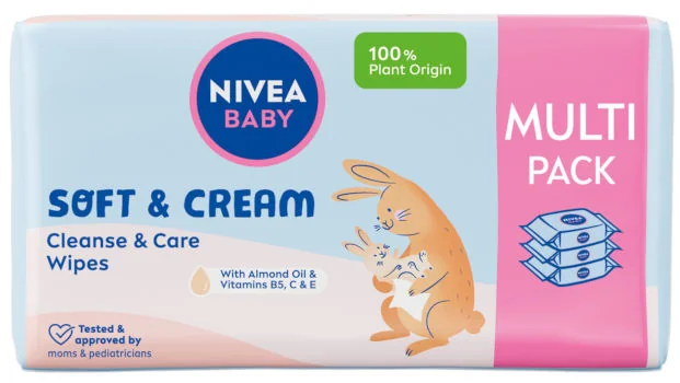 Nivea Baby Soft & Cream chusteczki biodegradowalne Nivea Baby Soft & Cream chusteczki biodegradowalne