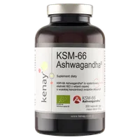KenayAG, Ashwagandha KSM-66 BIO, suplement diety, 300 kapsułek