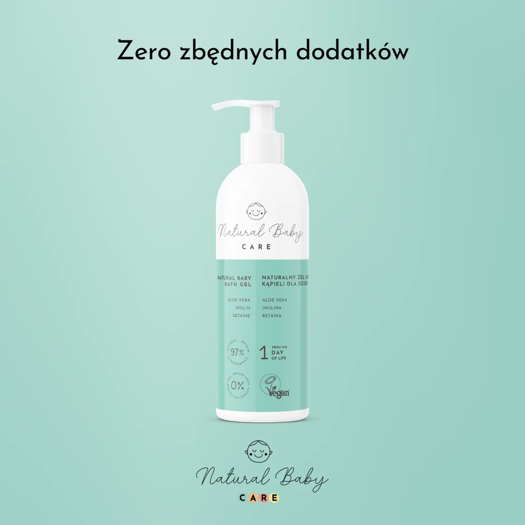 Natural Baby Care Naturalny żel do mycia dla dzieci 200 ml
