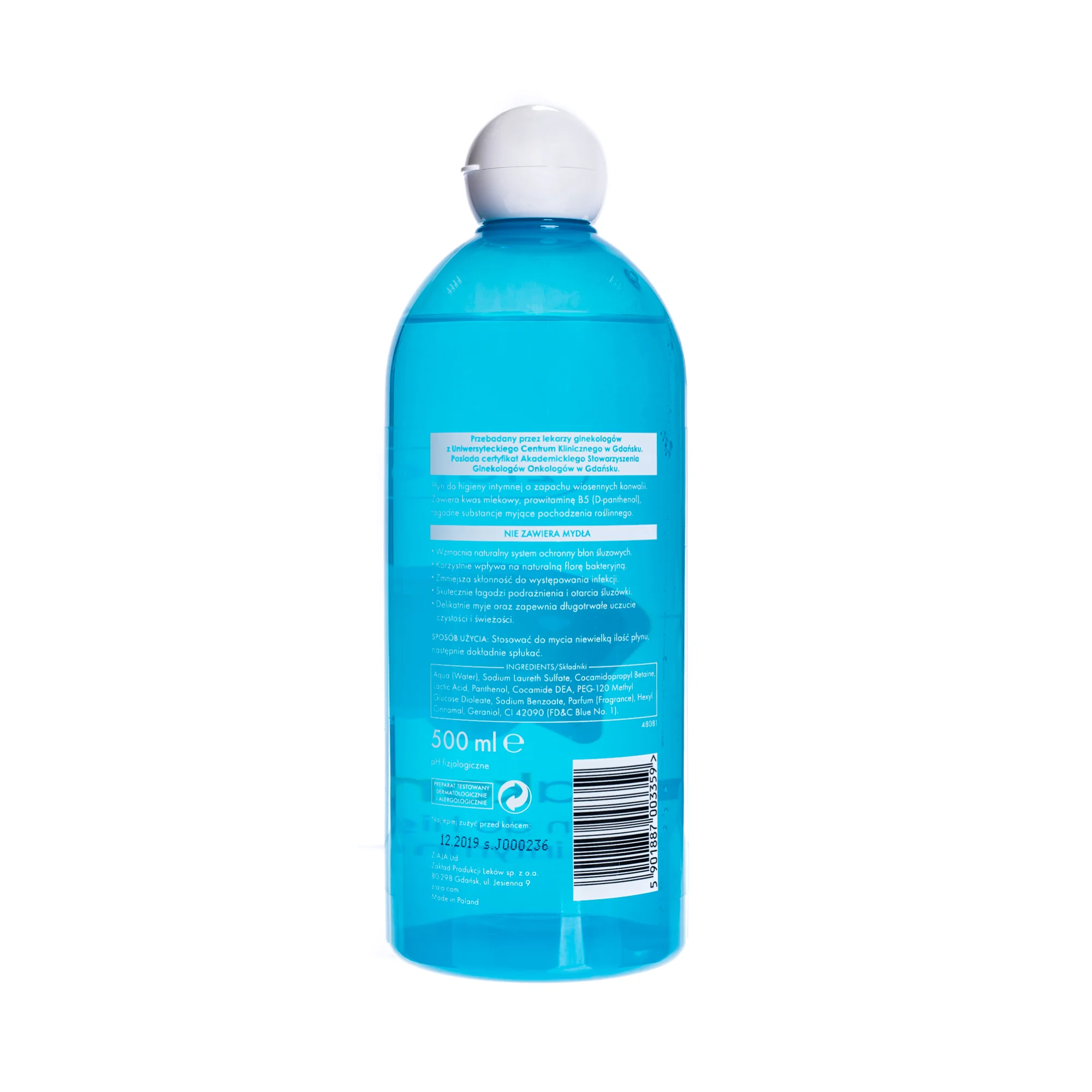Ziaja Intima płyn do higieny intymnej, 500 ml