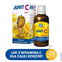 Juvit C, 100 mg/ml, krople douste, 40 ml