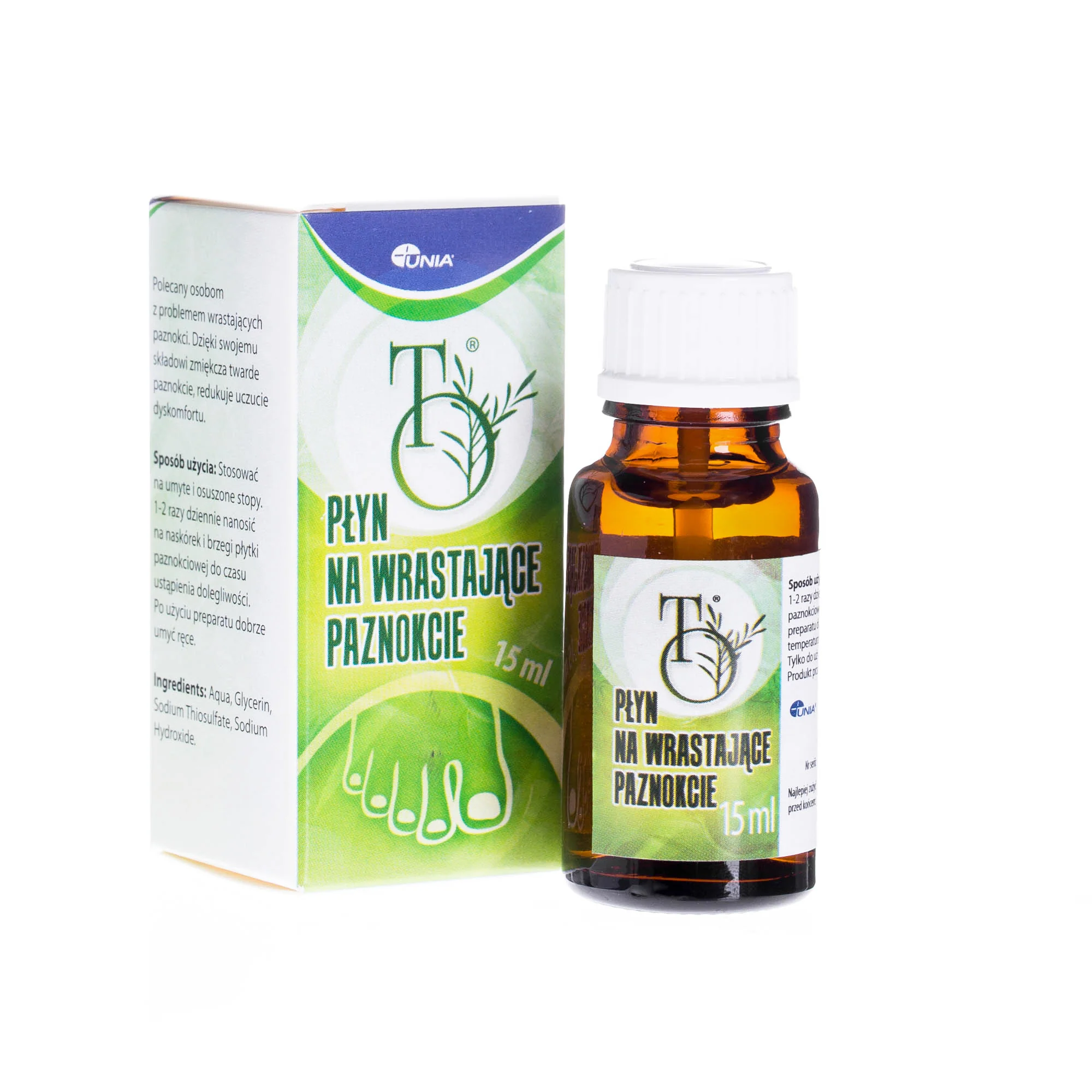 TO płyn na wrastające paznokcie, 15 ml
