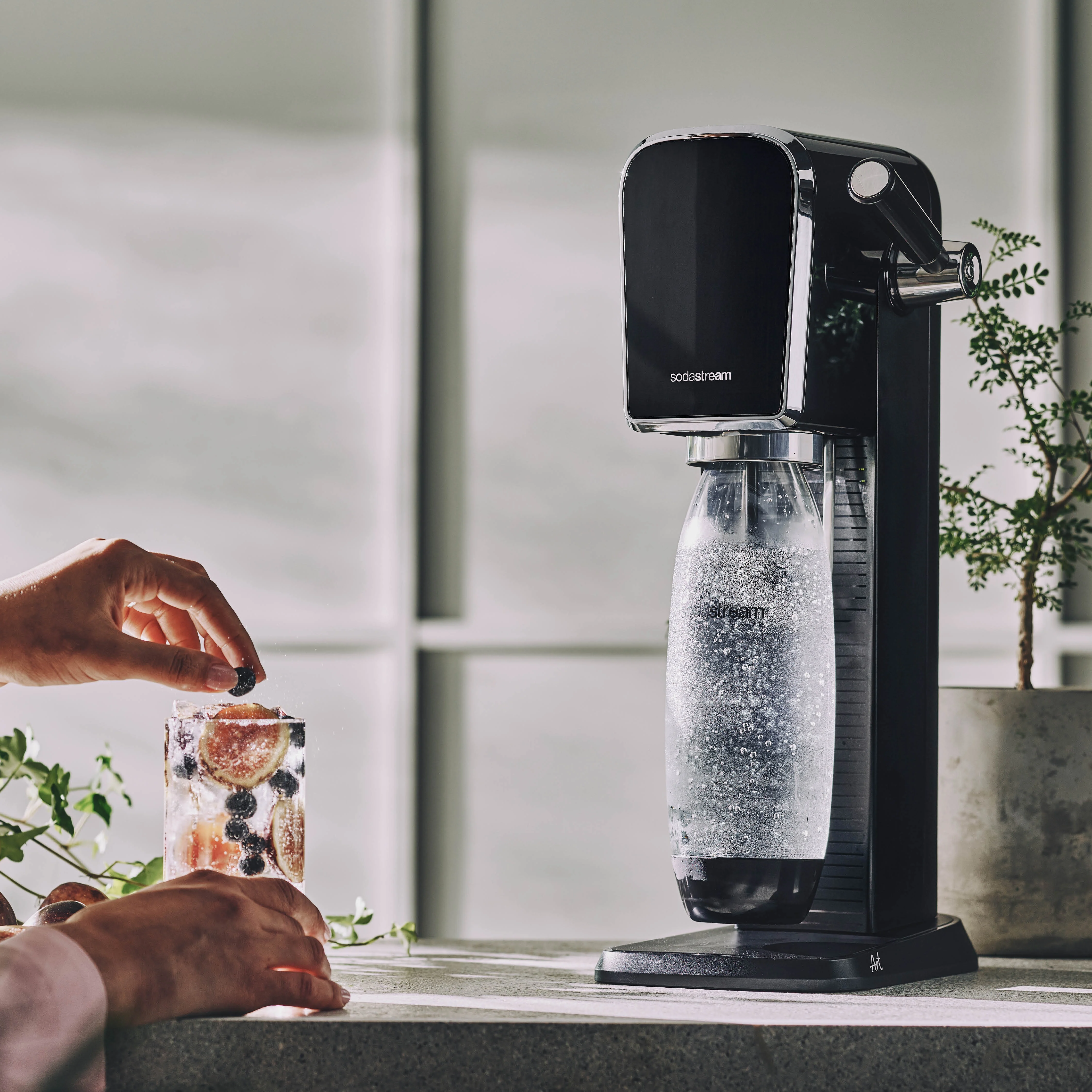 SodaStream Art saturator czarny, 1 szt.