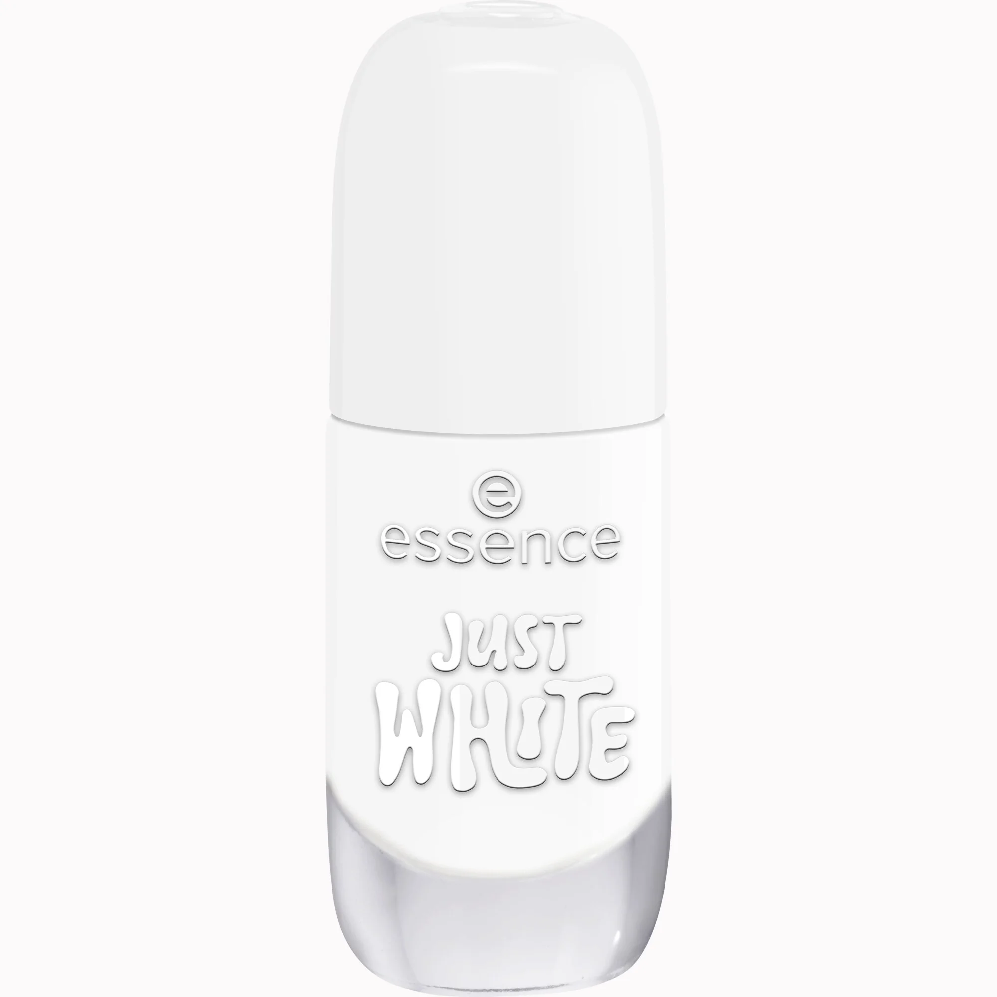 Essence Gel Nail Polish lakier do paznokci 33 Just White, 8 ml