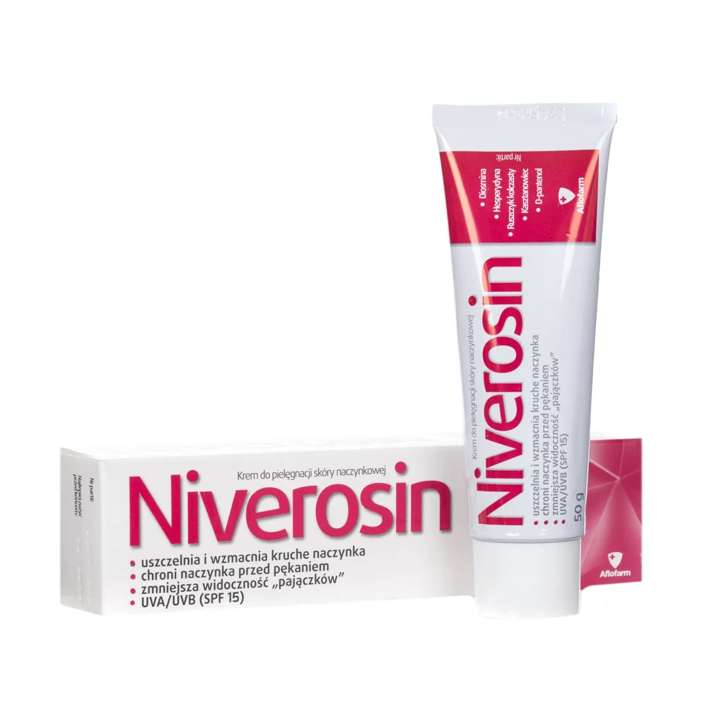 Niverosin krem do pielęgnacji skóry naczynkowej, 50 g