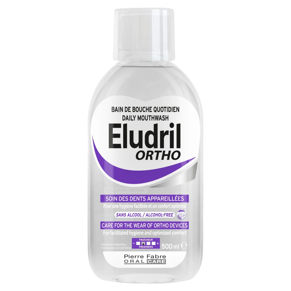 Eludril Ortho płyn do płukania jamy ustnej, 500 ml
