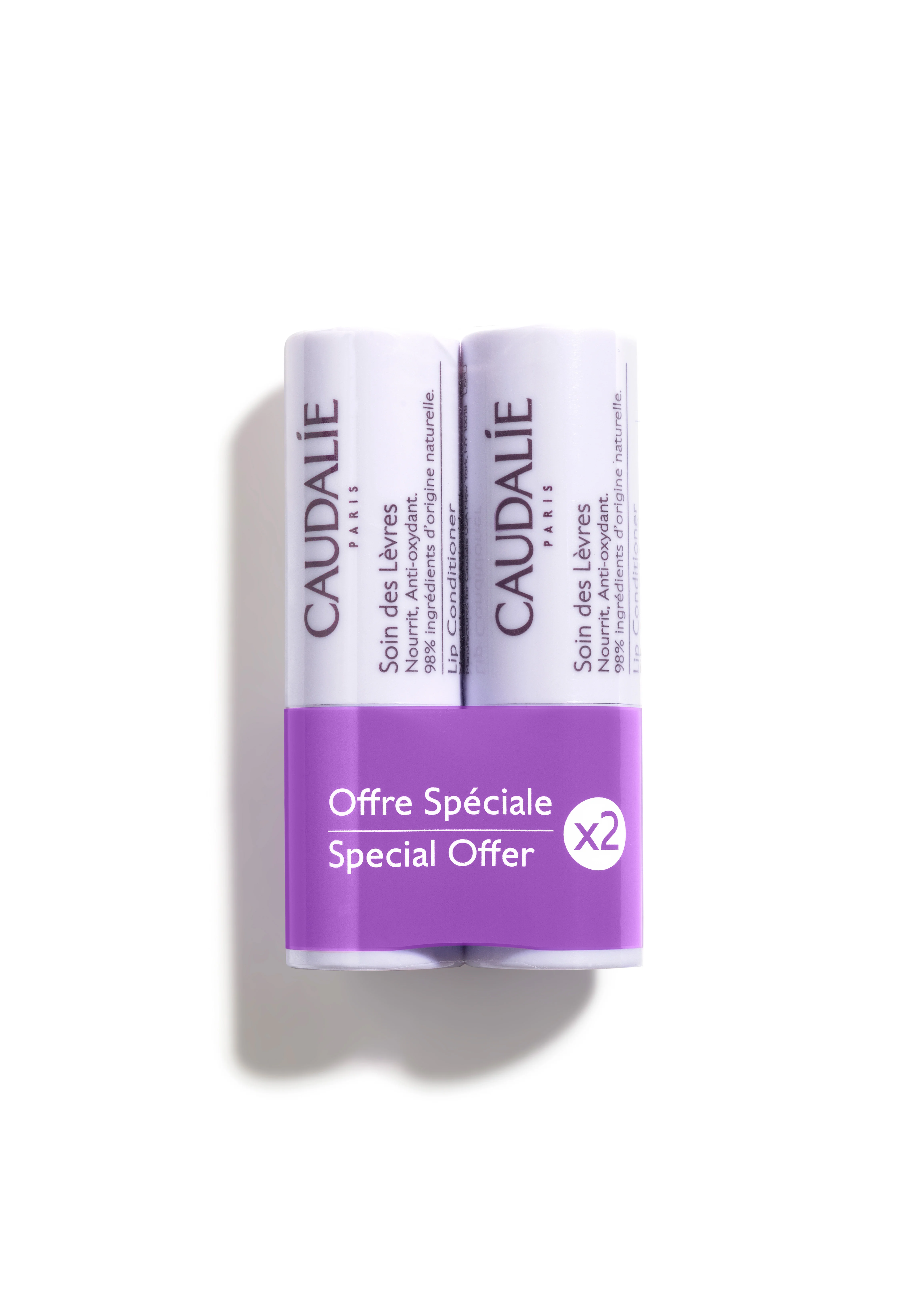 Caudalie Vinotherapist zestaw do pielęgnacji ust, 2 x 4,5 g