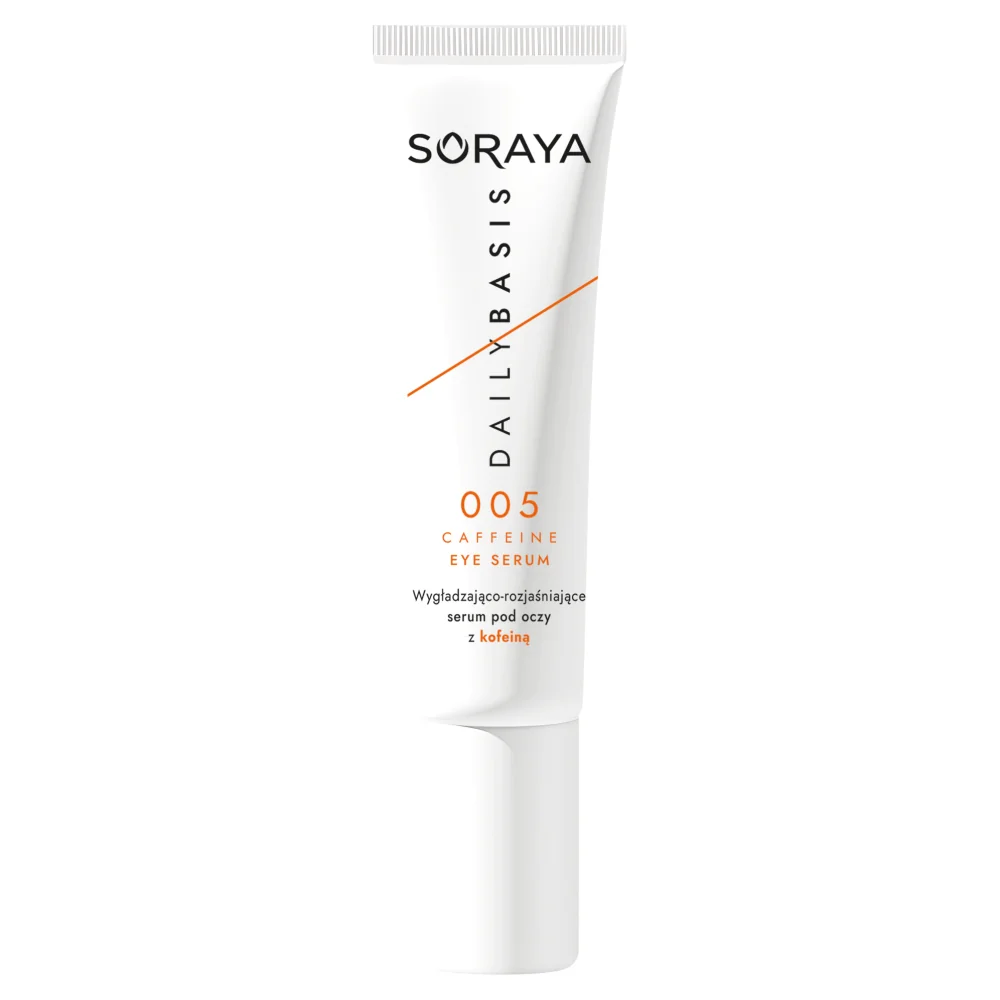 Soraya Daily Basis wygładzająco-rozjaśniające serum pod oczy z kofeiną 005, 15 ml