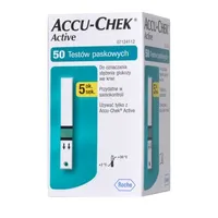 Accu-chek Active Glucose, testy paskowe, 50 sztuk