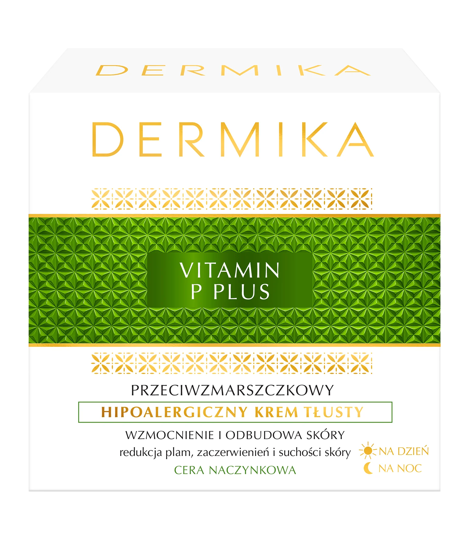 Dermika Vitamin P Plus hipoalergiczny krem tłusty do twarzy, 50 ml