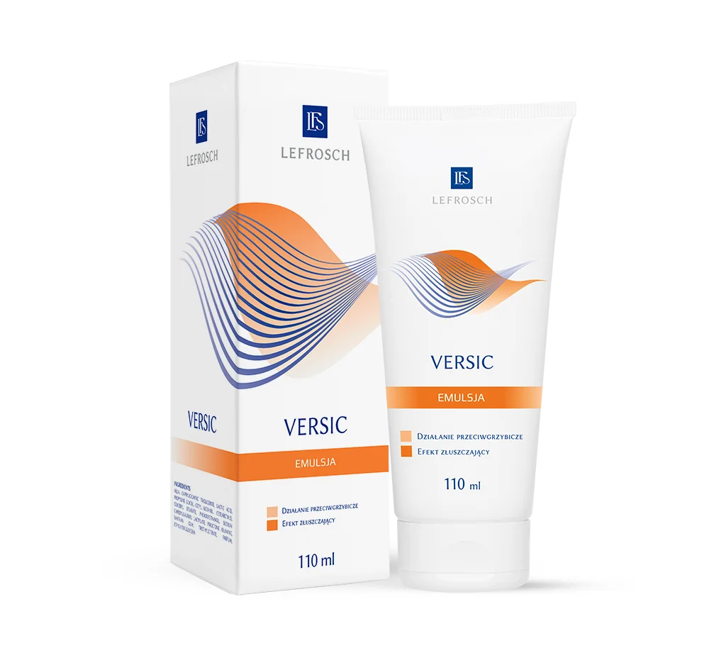 Lefrosch Versic emulsja przeciwgrzybicza, złuszczająca, 110 ml