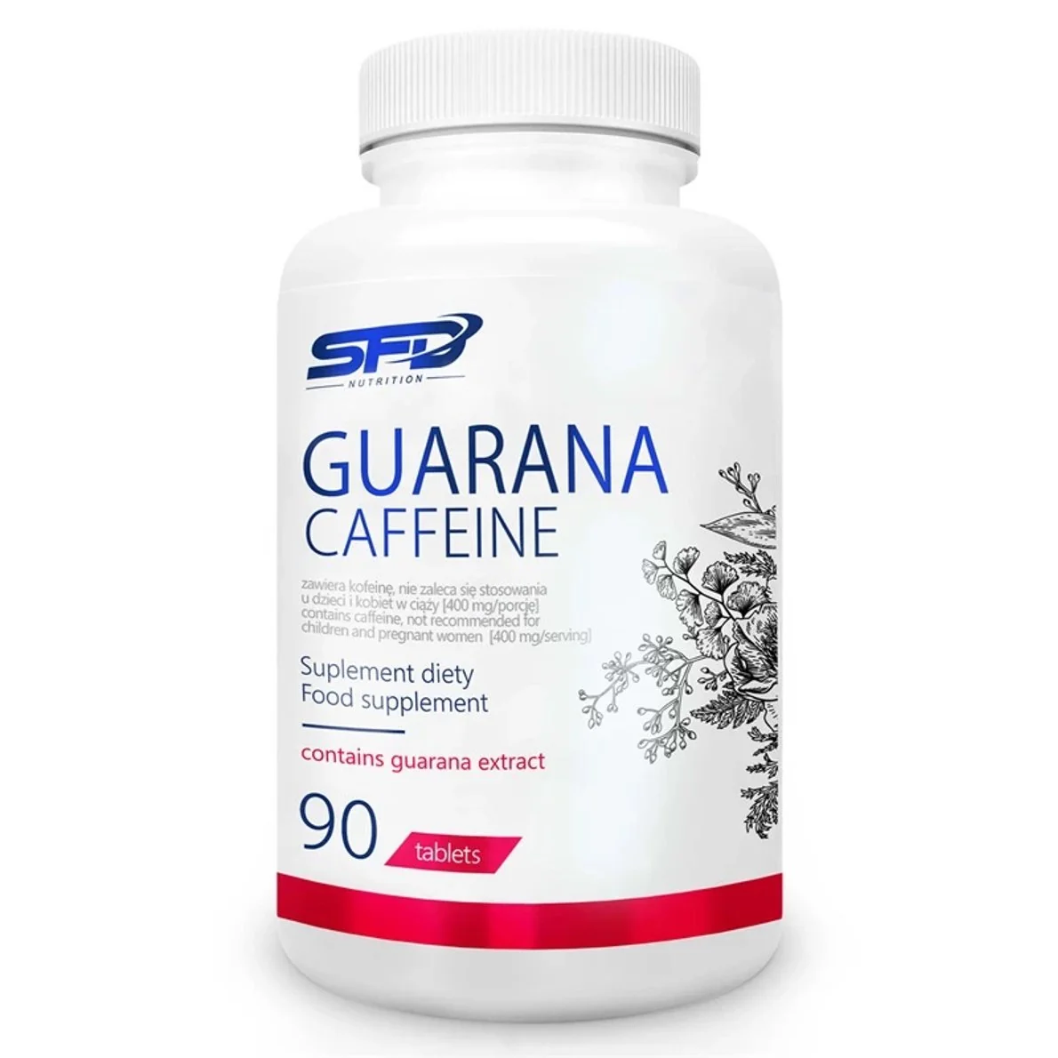SFD Guarana Caffeine tabletki 90 szt.