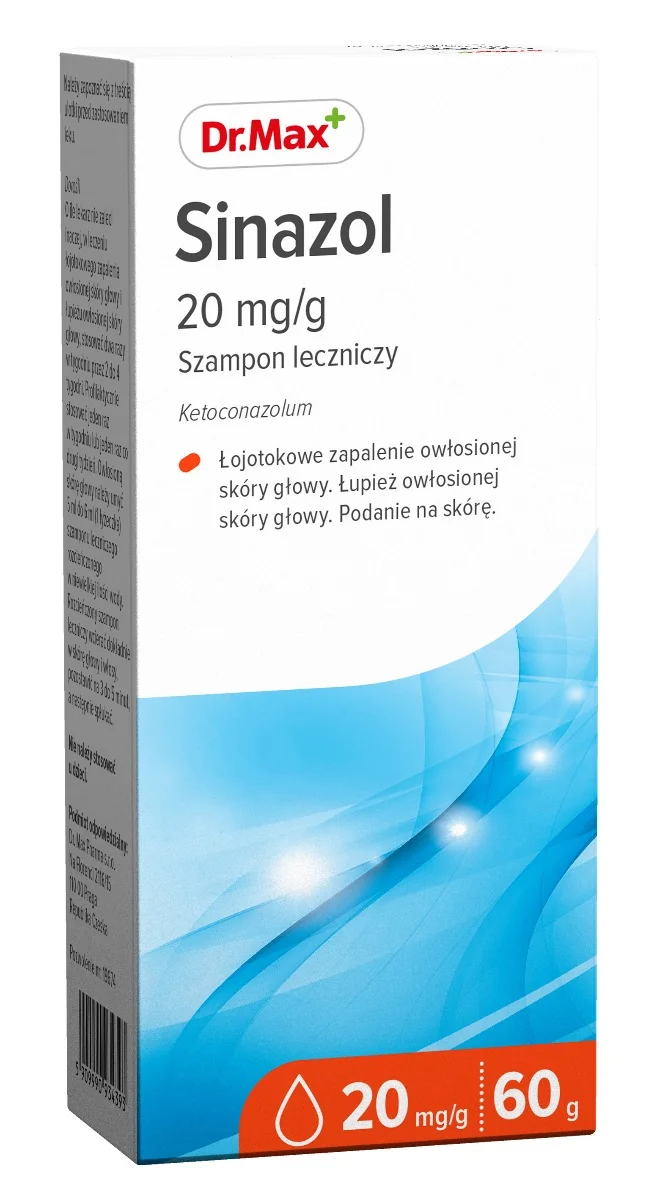Sinazol Dr.Max szampon leczniczy, 60 g