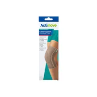 Actimove Everyday Supports Knee Support Closed Patella opaska stabilizująca na kolano z zabudowaną rzepką beżowa rozmiar XL, 1 szt.