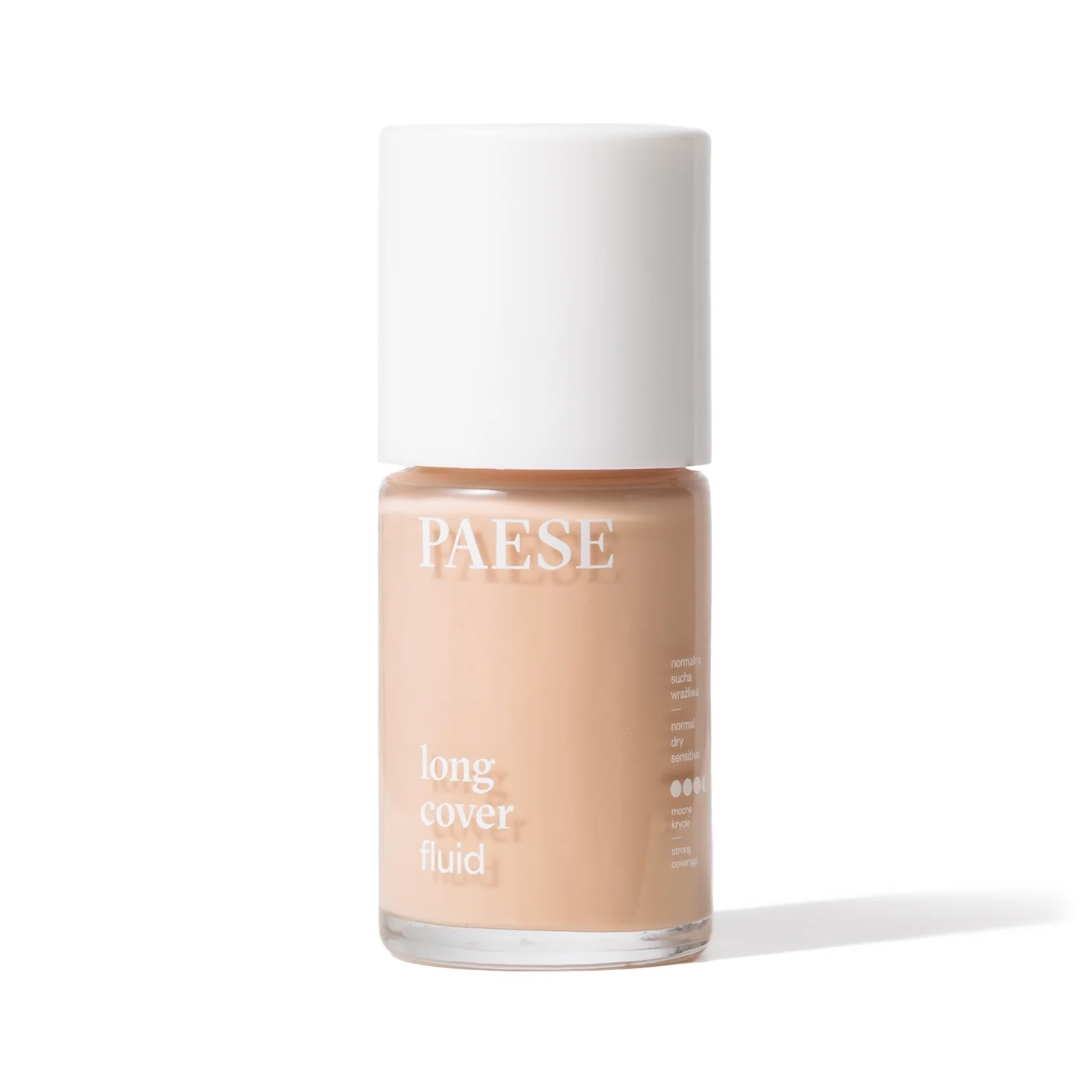 Paese Long Cover fluid 1,5 beżowy, 30 ml