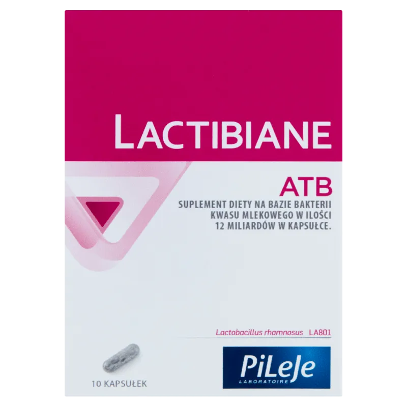 Lactibiane ATB, suplement diety, 10 kapsułek