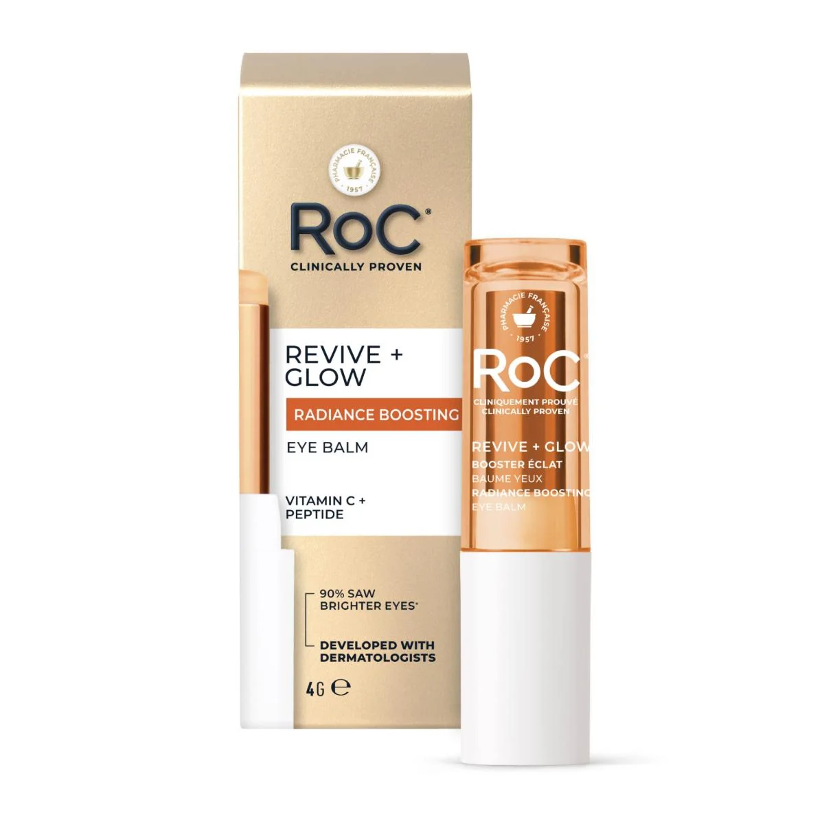 RoC Multi Correxion® Revive & Glow balsam pod oczy, 4 g