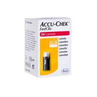 Accu-Chek Fastclix lancety, 24 sztuki