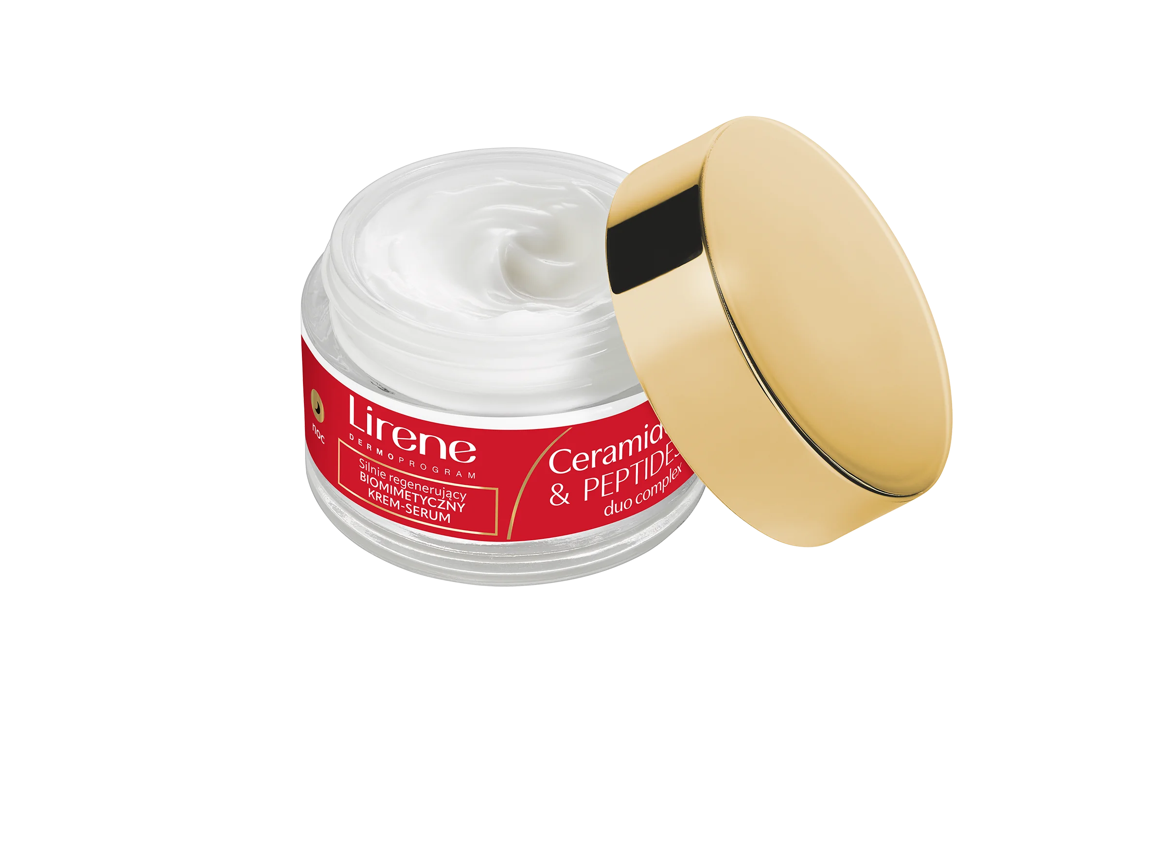 Lirene silnie regenerujący biomimetyczny krem-serum 60+, 50 ml
