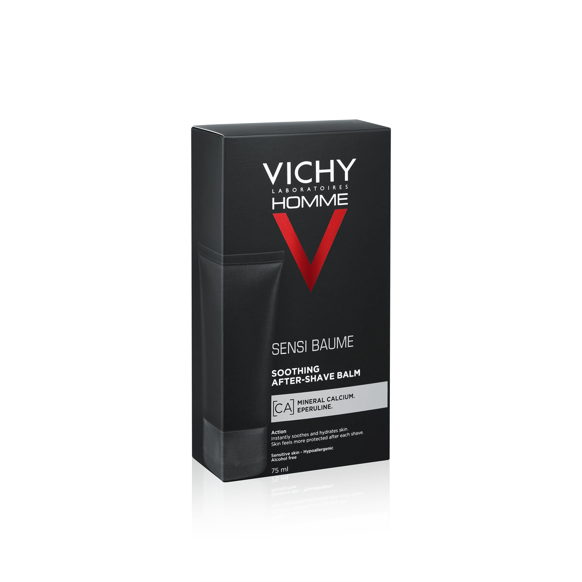 Vichy Homme Sensi Baume, Kojący Balsam Po Goleniu, 75 ml