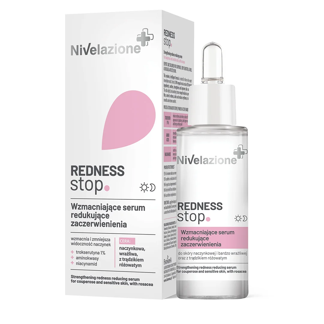 Nivelazione wzmacniające serum redukujące zaczerwienienia, 30 ml