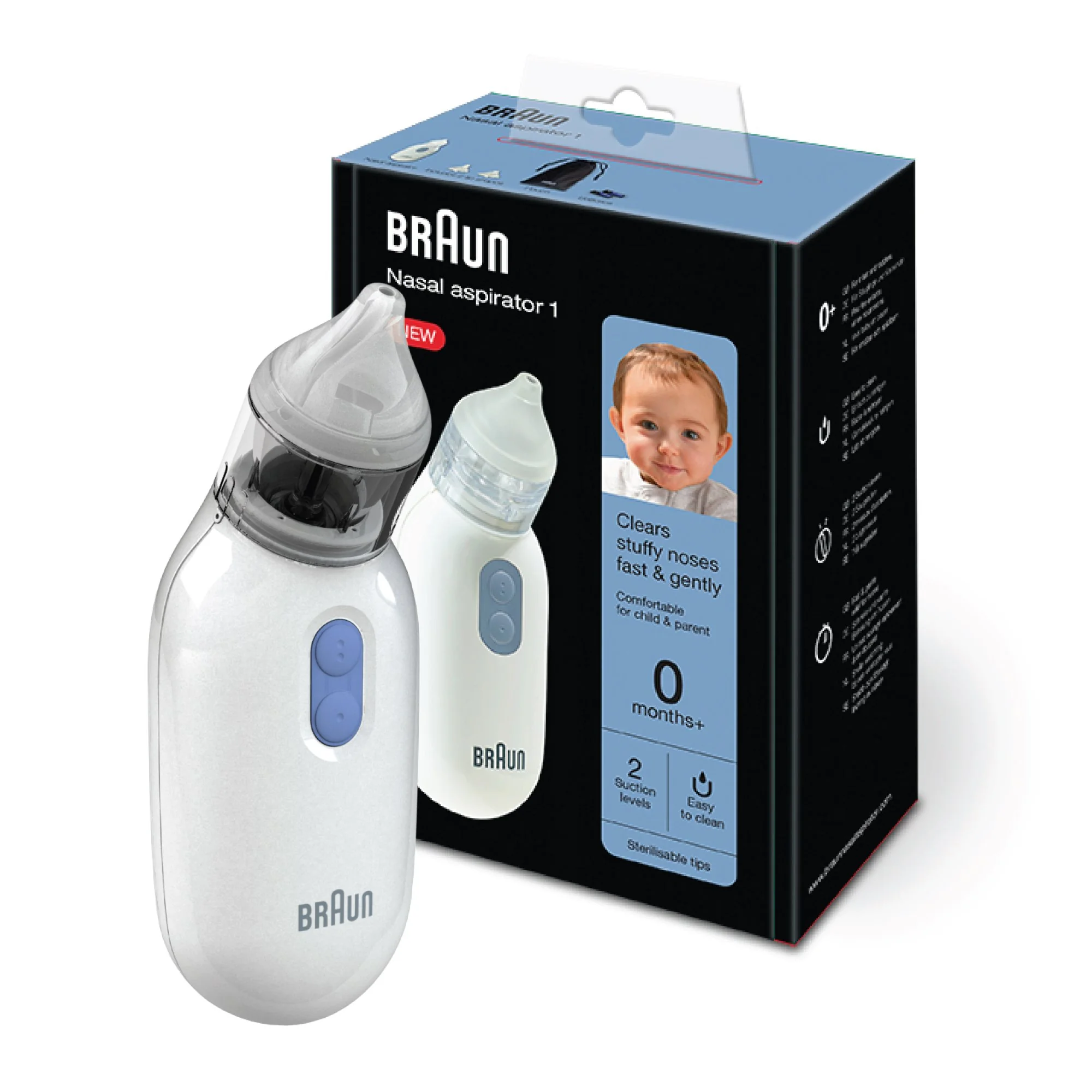 Braun BNA 100 aspirator do nosa, 1 szt.