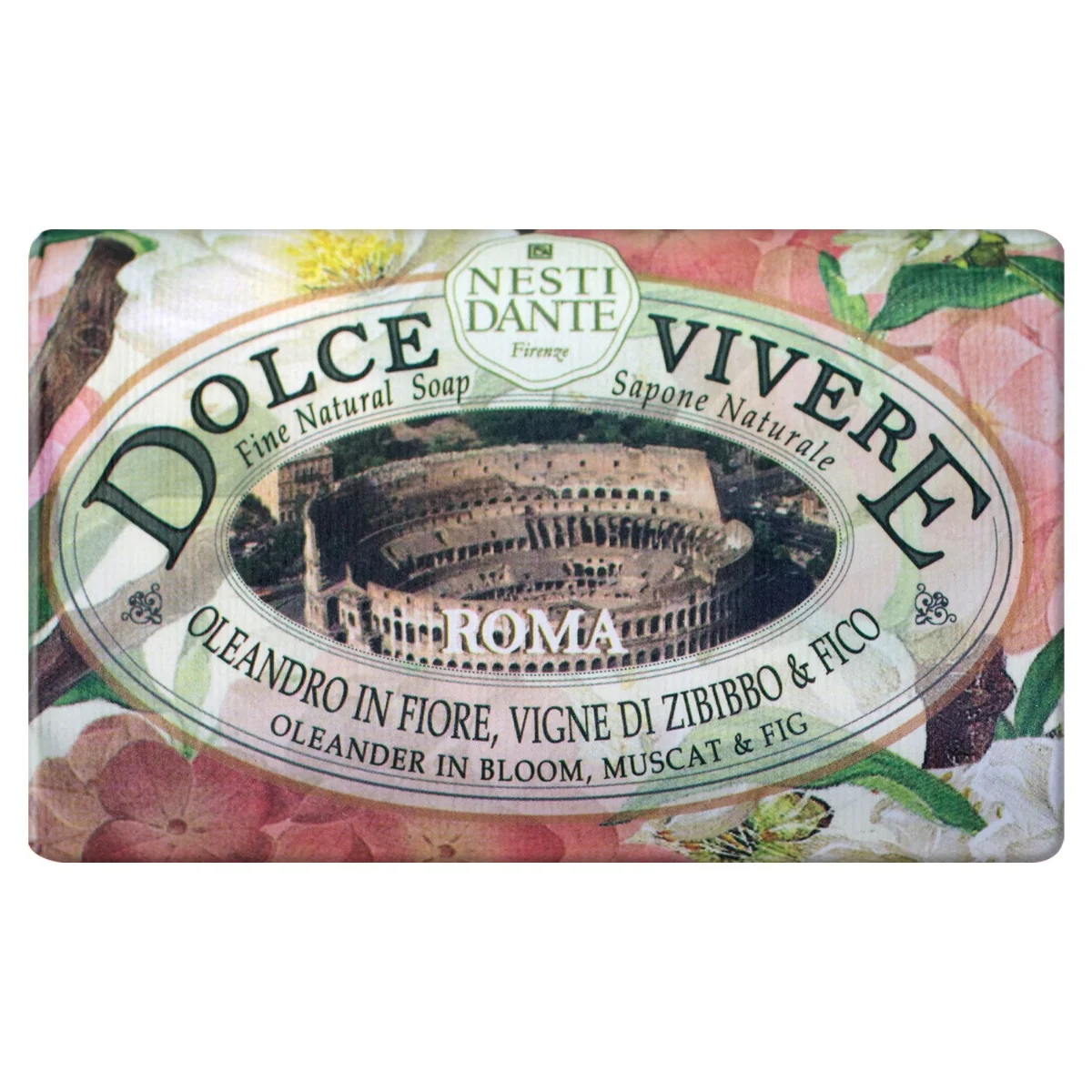 Nesti Dante Dolce Vivere Roma naturalne mydło w kostce, 250 g