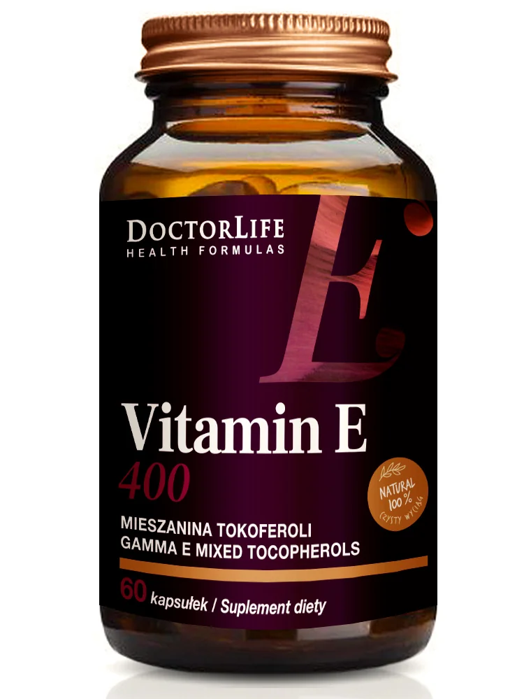 Doctor Life Vitamin E-400 250 mg 60 kapsułek