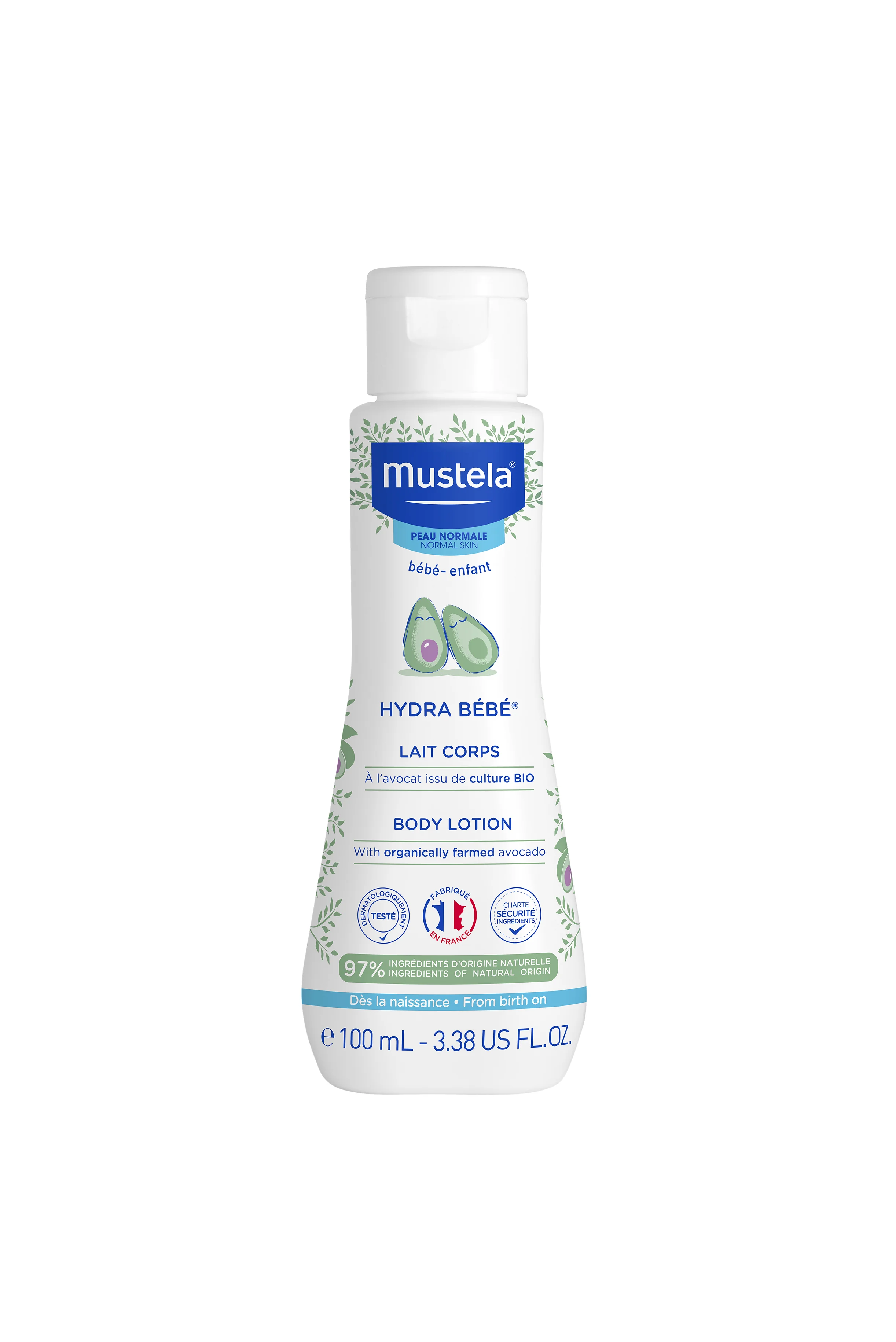 Mustela Hydra Bébé® mleczko do ciała, 100 ml