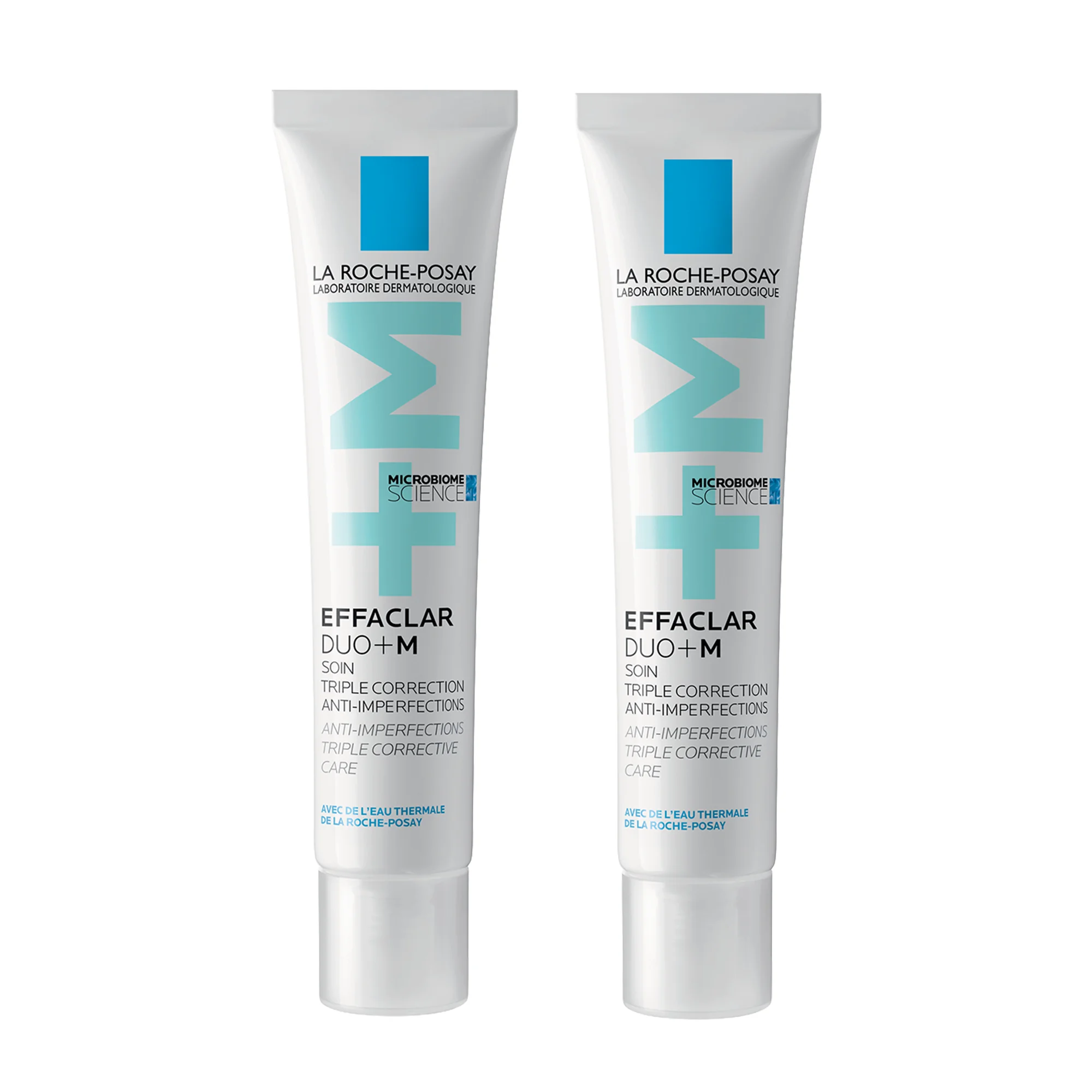 La Roche-Posay Effaclar DUO+M krem o potrójnym działaniu, zestaw 2 x 40 ml