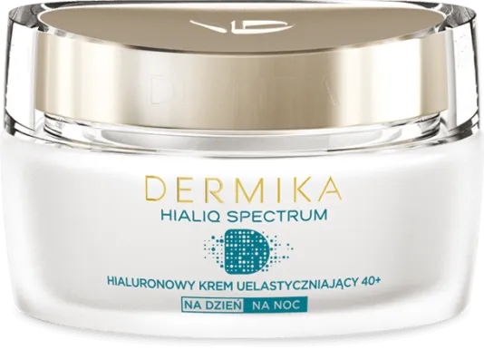 Dermika Hialiq Spectrum 40+, hialuronowy krem uelastyczniający na dzień/noc, 50 ml
