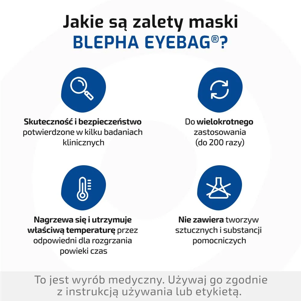 Blepha Eyebag maska rozgrzewająca na oczy