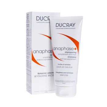 Ducray Anaphase+, szampon uzupełniający kurację przeciw wypadaniu włosów, 200 ml 