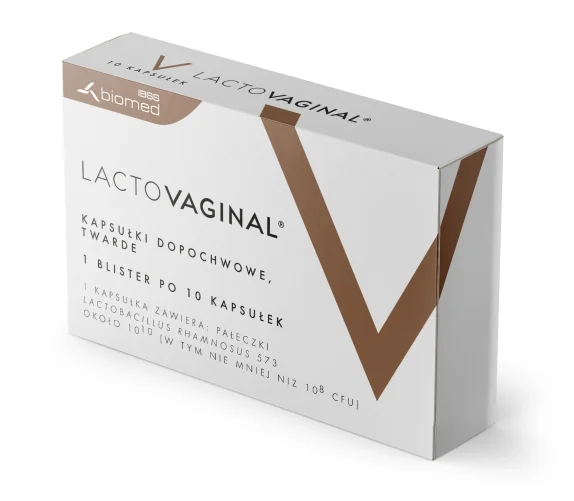Lactovaginal 10 kapsułek dopochwowych