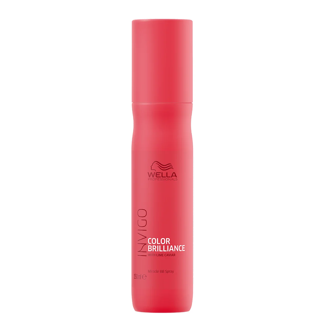 Wella Professionals Invigo Color Brilliance Miracle BB Spray odżywka bez spłukiwania z kawiorem limonkowym, 150 ml