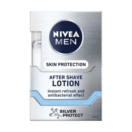 Nivea Men Skin Protection woda po goleniu Silver Protect, 100 ml