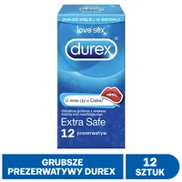 Durex Extra Safe Emoji, prezerwatywy, 12 sztuk